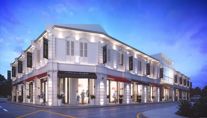Macalister Hotel Managed By The Ascott Limited George Town Exterior foto